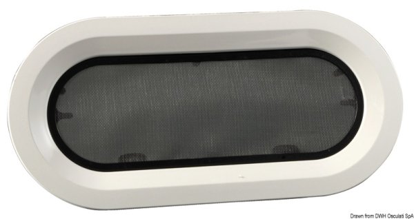 Oblò ovale Bomar Flagship 216 x 444 mm - 19.510.22